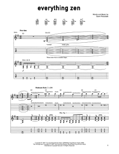 Everything Zen von Bush (Download) 