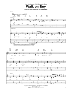 Walk On Boy von Doc Watson (Download) 