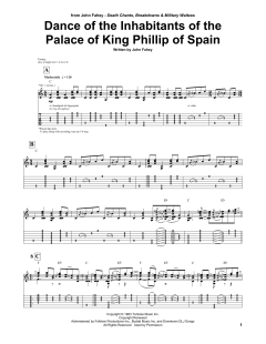 Dance Of The Inhabitants Of The Palace Of King Philip Of Spain von John Fahey (Download) 