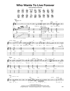 Who Wants To Live Forever von Queen (Download) 