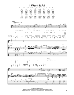 I Want It All von Queen (Download) 