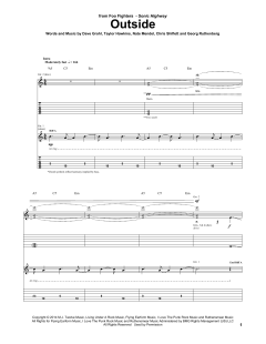 Outside von Foo Fighters (Download) 