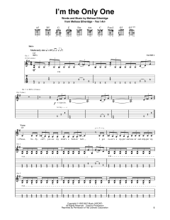 I'm The Only One von Melissa Etheridge (Download) 