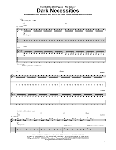 Dark Necessities von Red Hot Chili Peppers (Download) 