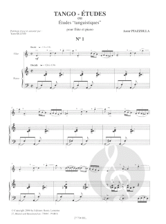6 Tango Etudes von Astor Piazzolla 