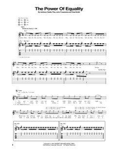 The Power Of Equality von Red Hot Chili Peppers (Download) 