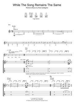 While The Song Remains The Same von Noel Gallagher's High Flying Birds (Download) 