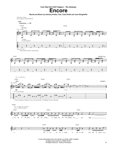 Encore von Red Hot Chili Peppers (Download) 