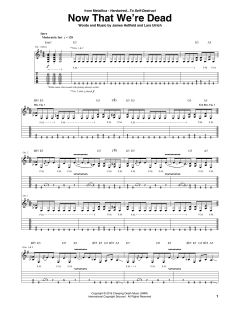 Now That We're Dead von Metallica (Download) 
