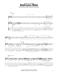 Ballroom Blitz von Nicky Chinn (Download) 