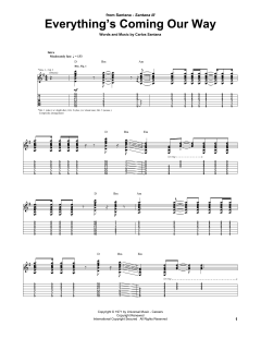 Everything's Coming Our Way von Carlos Santana (Download) 