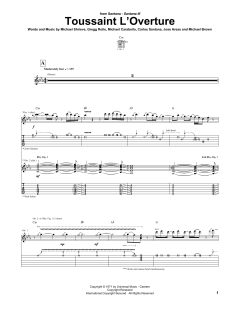 Toussaint L'Overture von Gregg Rolie (Download) 