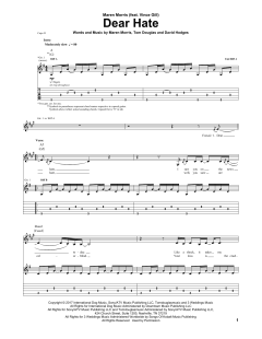 Dear Hate (feat. Vince Gill) (Download) 