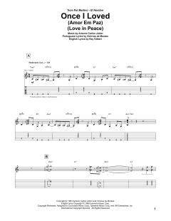 Once I Loved (Amor Em Paz) (Love In Peace) von Pat Martino (Download) 
