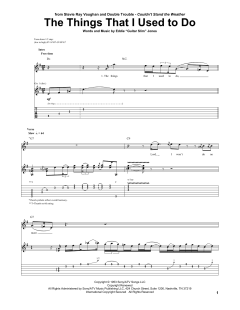 The Things That I Used To Do (Download) 