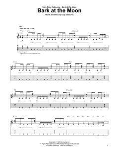 Bark At The Moon von Ozzy Osbourne (Download) 