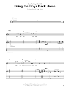 Bring The Boys Back Home von Pink Floyd (Download) 