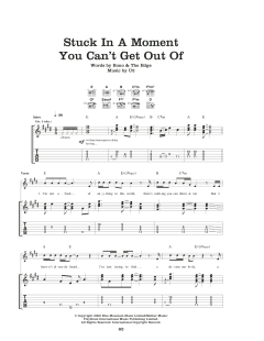 Stuck In A Moment You Can't Get Out Of von U2 (Download) 