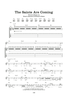 The Saints Are Coming von Richard Jobson (Download) 