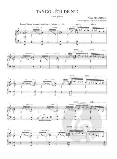 6 Tango Etudes von Astor Piazzolla 