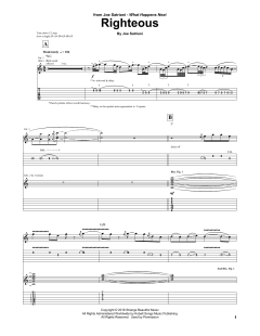 Righteous von Joe Satriani (Download) 