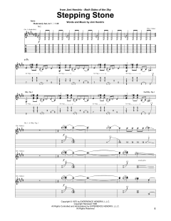 Stepping Stone von Jimi Hendrix (Download) 