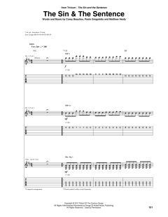 The Sin & The Sentence von Trivium (Download) 