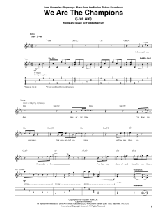 We Are The Champions von Queen (Download) 