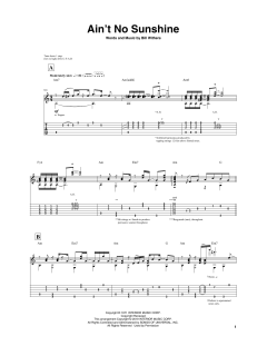 Ain't No Sunshine von Kris Allen (Download) 