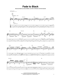 Fade To Black von Metallica (Download) 