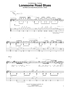 Lonesome Road Blues von Big Bill Broonzy (Download) 