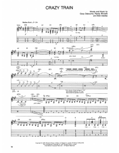 Crazy Train von Randy Rhoads (Download) 