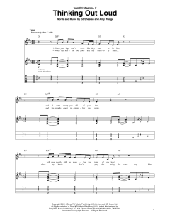 Thinking Out Loud von Ed Sheeran (Download) 