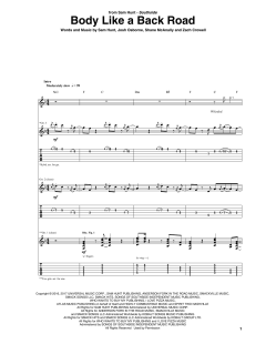 Body Like A Back Road von Sam Hunt (Download) 