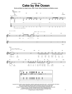 Cake By The Ocean von DNCE (Download) 