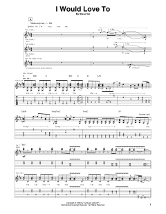 I Would Love To von Steve Vai (Download) 