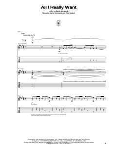 All I Really Want von Alanis Morissette (Download) 