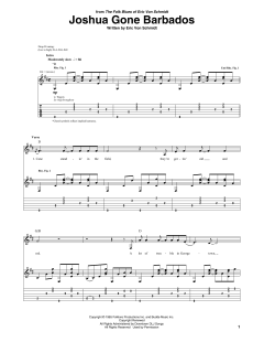 Joshua Gone Barbados von Eric von Schmidt (Download) 