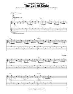 The Call Of Ktulu von Metallica (Download) 