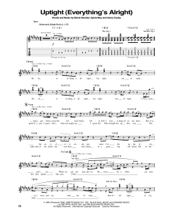 Uptight (Everything's Alright) von Stevie Wonder (Download) 