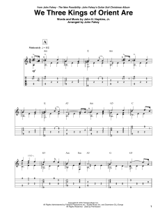 We Three Kings Of Orient Are von John Fahey (Download) 