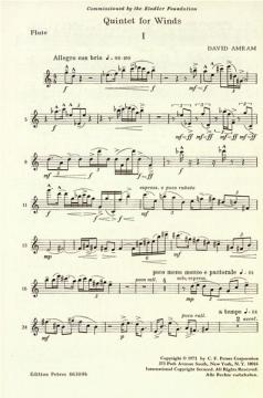 Bläserquintett (David Amram) 