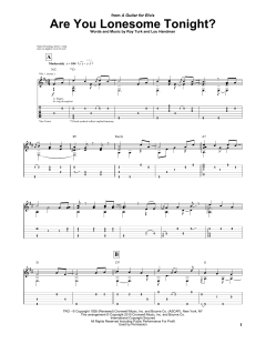 Are You Lonesome Tonight? von Elvis Presley (Download) 