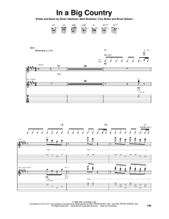 In A Big Country von Stuart Adamson (Download) 