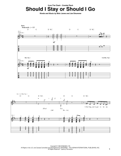 Should I Stay Or Should I Go von The Clash (Download) 