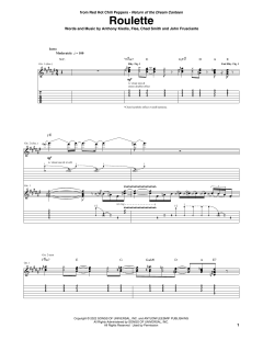 Roulette von Red Hot Chili Peppers (Download) 
