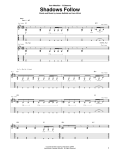 Shadows Follow von Metallica (Download) 