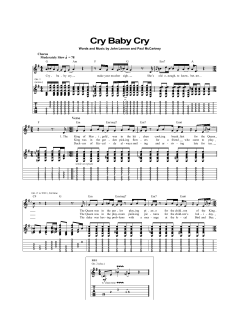 Cry Baby Cry von The Beatles (Download) 