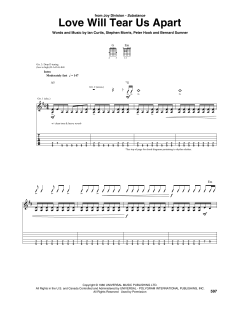 Love Will Tear Us Apart von Joy Division (Download) 