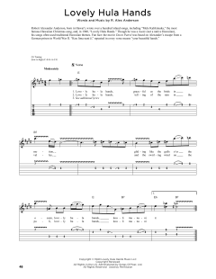 Lovely Hula Hands von R. Alex Anderson (Download) 